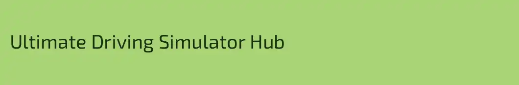 Ultimate Driving Simulator Hub